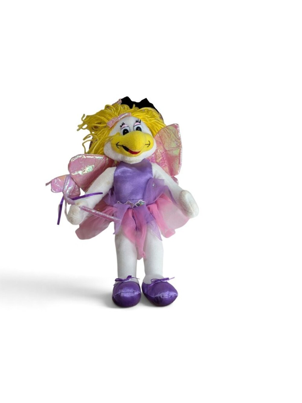 CEC Chuck E Cheese Helen Henny Plush Fairy Ballerina 2009 11" FLAW